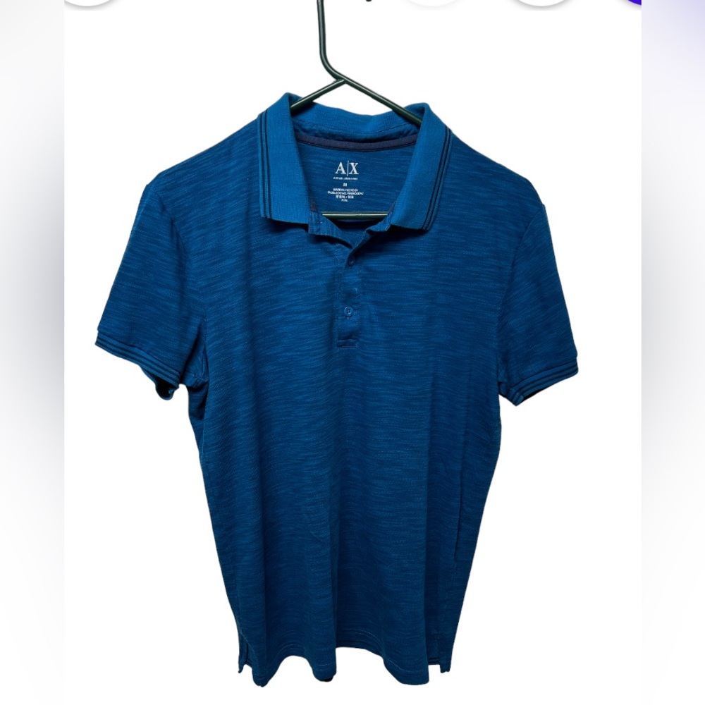Men’s Armani Exchange polo top